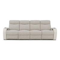 Rialto Italian Leather & Fabric Home Theater Seating