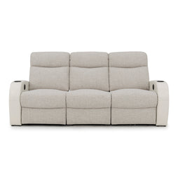 Rialto Italian Leather & Fabric Home Theater Seating