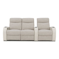 Rialto Italian Leather & Fabric Home Theater Seating