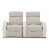 Rialto Italian Leather & Fabric Home Theater Seating