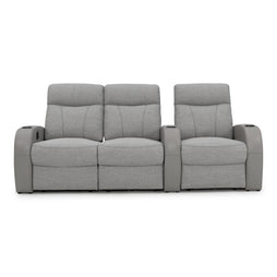 Rialto Italian Leather & Fabric Home Theater Seating