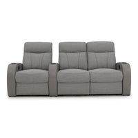 Rialto Italian Leather & Fabric Home Theater Seating
