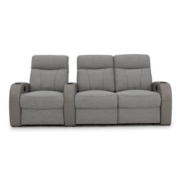 Rialto Italian Leather & Fabric Home Theater Seating