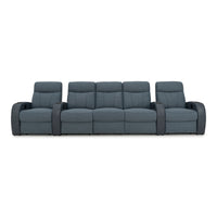 Rialto Italian Leather & Fabric Home Theater Seating