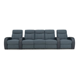 Rialto Italian Leather & Fabric Home Theater Seating