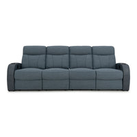 Rialto Italian Leather & Fabric Home Theater Seating