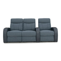 Rialto Italian Leather & Fabric Home Theater Seating