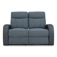 Rialto Italian Leather & Fabric Home Theater Seating