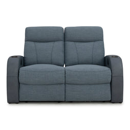 Rialto Italian Leather & Fabric Home Theater Seating