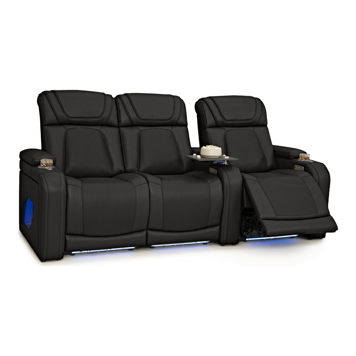 Caliente Zero Gravity Home Theater Seating with Heat & Massage