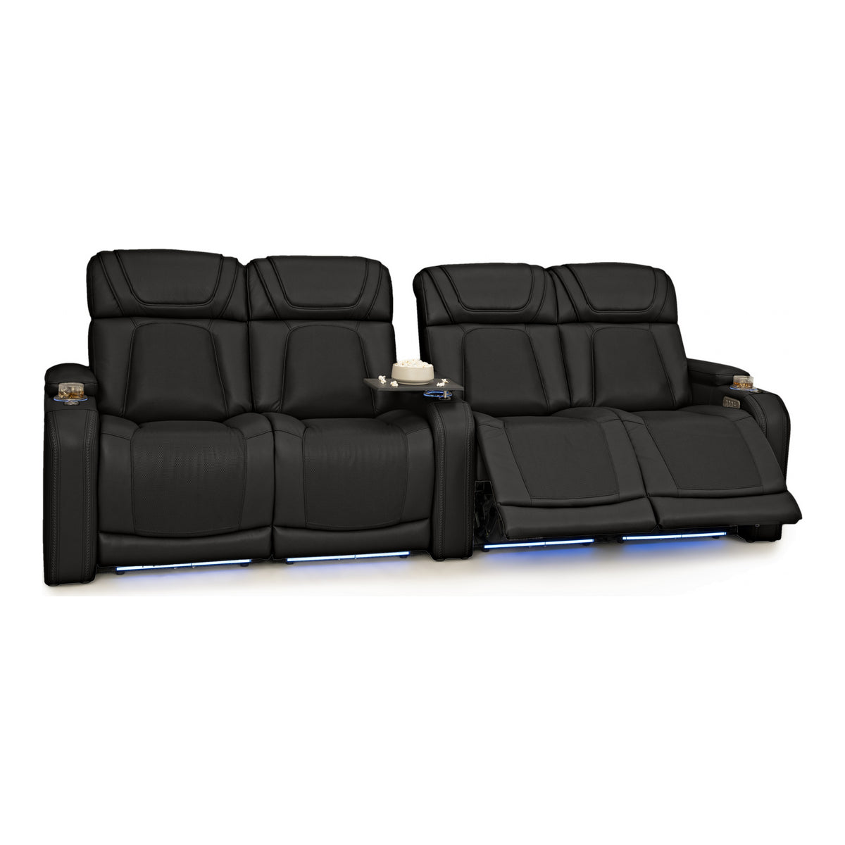 Caliente Zero Gravity Home Theater Seating with Heat & Massage