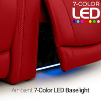 Caliente Zero Gravity Home Theater Seating with Heat & Massage