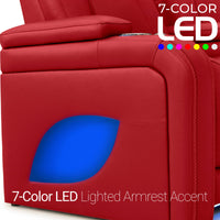 Caliente Zero Gravity Home Theater Seating with Heat & Massage