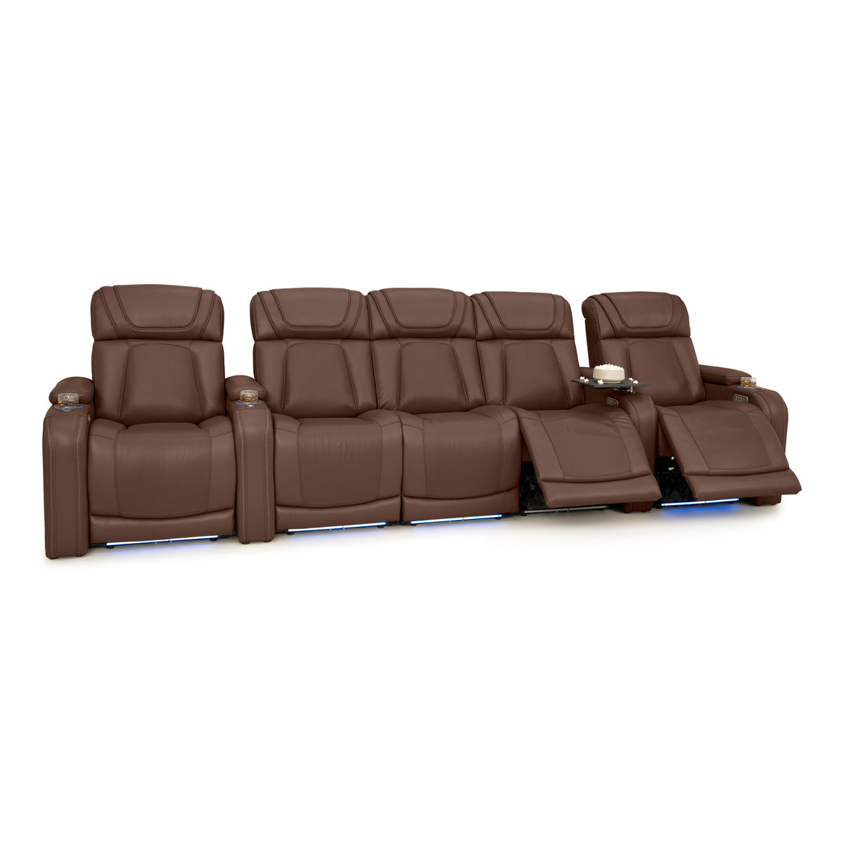Caliente Zero Gravity Home Theater Seating with Heat & Massage