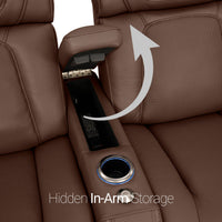 Caliente Zero Gravity Home Theater Seating with Heat & Massage