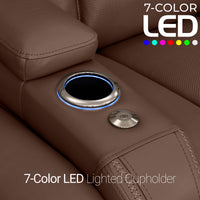 Caliente Zero Gravity Home Theater Seating with Heat & Massage
