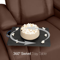 Caliente Zero Gravity Home Theater Seating with Heat & Massage