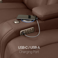 Caliente Zero Gravity Home Theater Seating with Heat & Massage