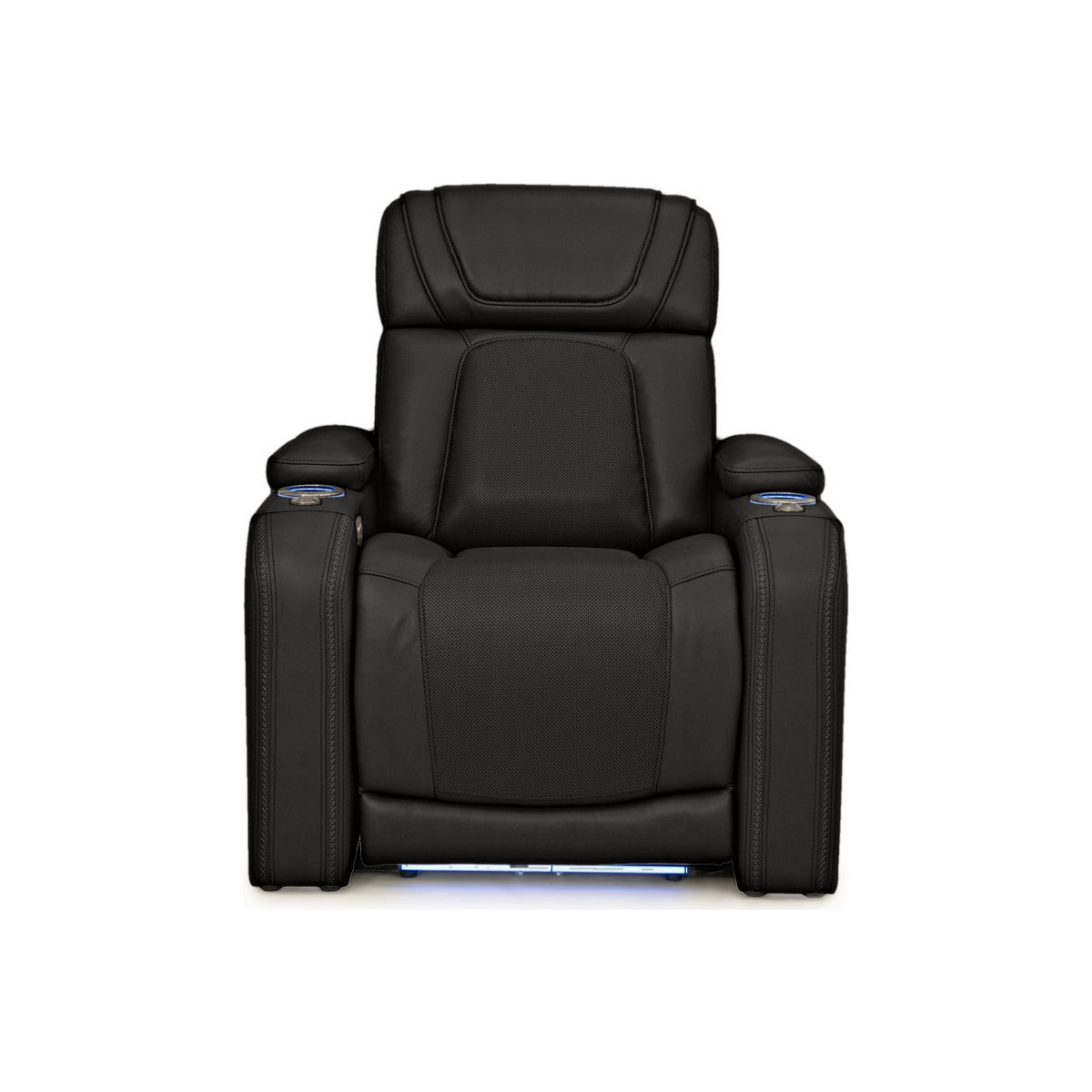 Caliente Zero Gravity Home Theater Seating with Heat & Massage Single Recliner
