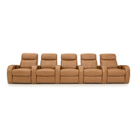 Rialto Italian Leather Home Theater Seating