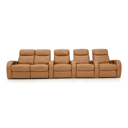 Rialto Italian Leather Home Theater Seating