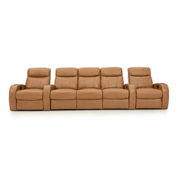Rialto Italian Leather Home Theater Seating
