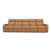 Rialto Italian Leather Home Theater Seating