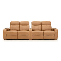 Rialto Italian Leather Home Theater Seating