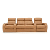 Rialto Italian Leather Home Theater Seating