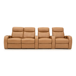 Rialto Italian Leather Home Theater Seating