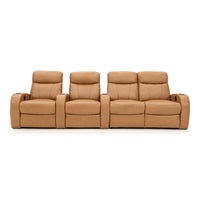 Rialto Italian Leather Home Theater Seating