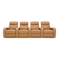 Rialto Italian Leather Home Theater Seating