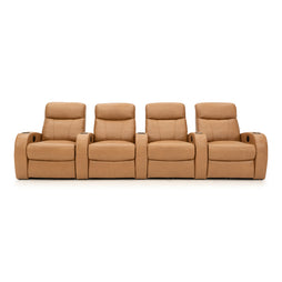 Rialto Italian Leather Home Theater Seating