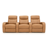 Rialto Italian Leather Home Theater Seating