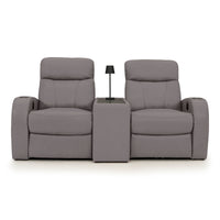 Rialto Italian Leather Console Table Home Theater Seating