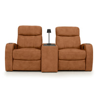 Rialto Italian Leather Console Table Home Theater Seating