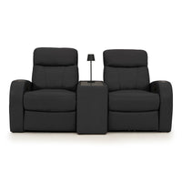 Rialto Italian Leather Console Table Home Theater Seating