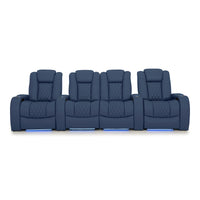 Diamante Italian Leather Zero Gravity Home Theater Seating