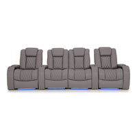 Diamante Italian Leather Zero Gravity Home Theater Seating