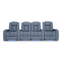 Diamante Italian Leather Zero Gravity Home Theater Seating
