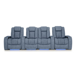 Diamante Italian Leather Zero Gravity Home Theater Seating