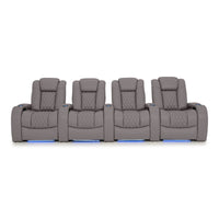 Diamante Italian Leather Zero Gravity Home Theater Seating