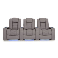 Diamante Italian Leather Zero Gravity Home Theater Seating