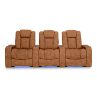 Diamante Italian Leather Zero Gravity Home Theater Seating