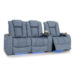 Diamante Italian Leather Zero Gravity Home Theater Seating