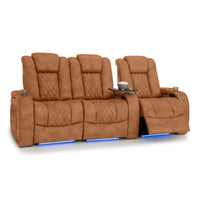 Diamante Italian Leather Zero Gravity Home Theater Seating