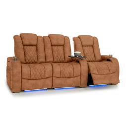 Diamante Italian Leather Zero Gravity Home Theater Seating