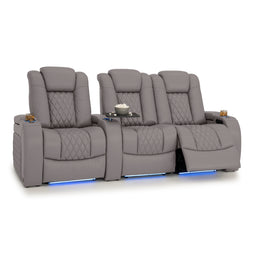 Diamante Italian Leather Zero Gravity Home Theater Seating