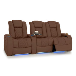 Diamante Italian Leather Zero Gravity Home Theater Seating