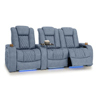 Diamante Italian Leather Zero Gravity Home Theater Seating